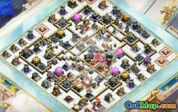 Top Copy Base Layout for Town Hall 17 #53429