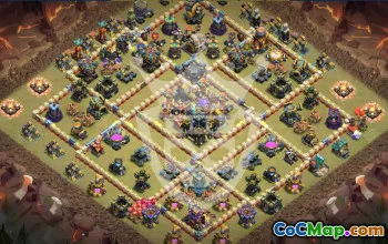 Top Copy Base Layout for Town Hall 17 #54312