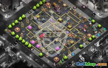 Top Copy Base Layout for Town Hall 17 #54560