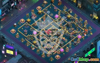 Top Copy Base Layout for Town Hall 17 #56075