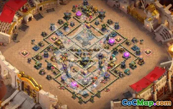 Top Copy Base Layout for Town Hall 17 #56534