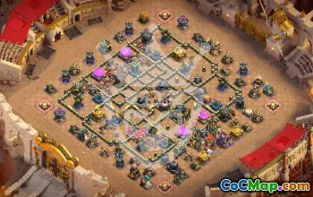 Top Copy Base Layout for Town Hall 17 #56565