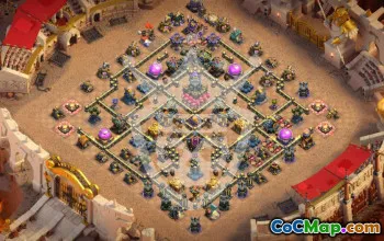 Top Copy Base Layout for Town Hall 17 #56633