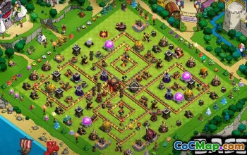 Top Copy Base Layouts for Clash of Clans T10 #53258