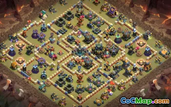 Top Copy Base Layouts for Clash of Clans T17 #53565