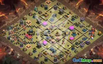 Top Copy Base Layouts for Clash of Clans T17 #54011