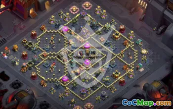 Top Copy Base Layouts for Clash of Clans TH17 #52895