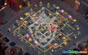 Top Copy Base Layouts for Clash of Clans TH17 #53243