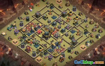 Top Copy Base Layouts for Clash of Clans TH17 #53529