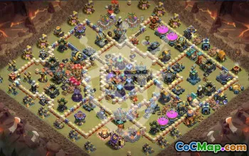 Top Copy Base Layouts for Clash of Clans TH17 #53662
