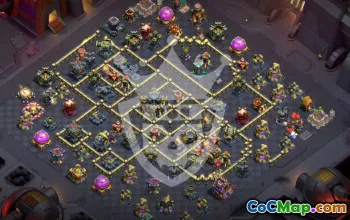 Top Copy Base Layouts for Clash of Clans TH17 #54134