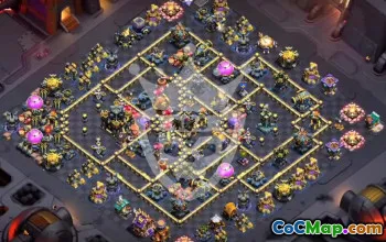 Top Copy Base Layouts for Clash of Clans TH17 #54273