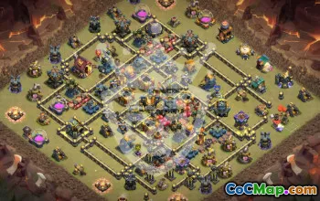 Top Copy Base Layouts for Clash of Clans TH17 #54335