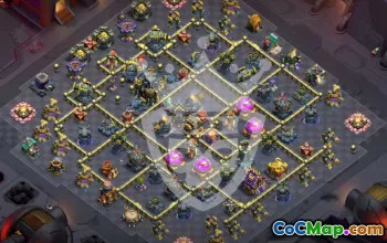 Top Copy Base Layouts for Clash of Clans TH17 #54650