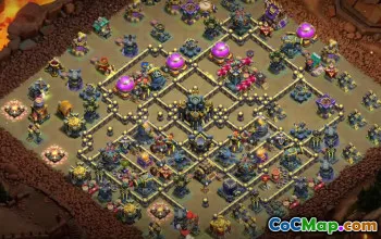 Top Copy Base Layouts for Clash of Clans TH17 #54710