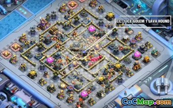 Top Copy Base Layouts for Clash of Clans TH17 #55905