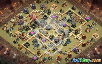 Top Copy Base Layouts for Clash of Clans TH17 #55966