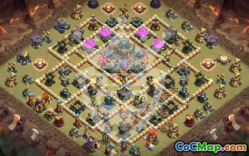 Top Copy Base Layouts for Clash of Clans TH17 #56019