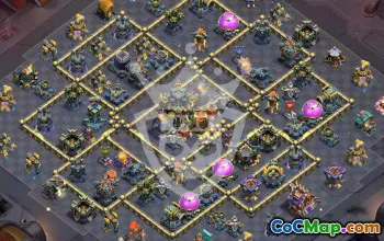 Top Copy Base Layouts for Clash of Clans TH17 #56131