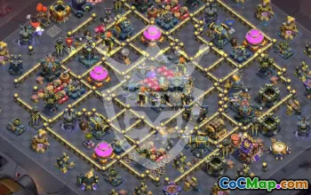 Top Copy Base Layouts for Clash of Clans TH17 #56296