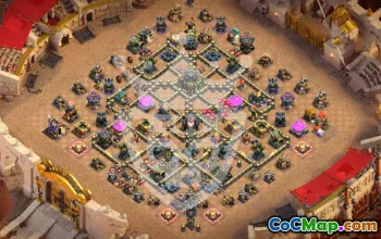 Top Copy Base Layouts for Clash of Clans TH17 #56391
