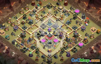 Top Copy Base Layouts for Clash of Clans TH17 #56405