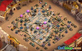 Top Copy Base Layouts for Clash of Clans TH17 #56523