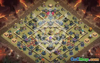 Top Copy Base Layouts for Clash of Clans TH17 #56590