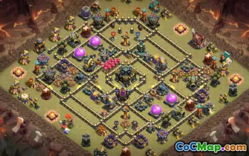 Top Copy Base Layouts for Clash of Clans TH17 #56894