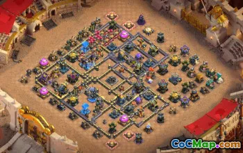 Copiază baze Clash of Clans  Town Hall 18 #57278