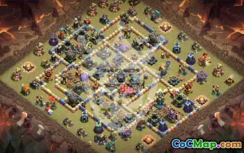 Top Copy Base Layouts for Clash of Clans Town Hall 17 #52789