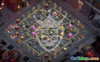 Top Copy Base Layouts for Clash of Clans Town Hall 17 #52988
