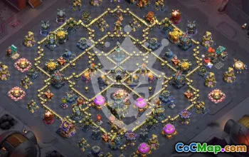 Top Copy Base Layouts for Clash of Clans Town Hall 17 #54367