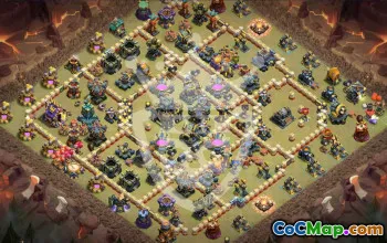Top Copy Base Layouts for Clash of Clans Town Hall 17 #55961