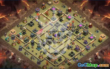 Top Copy Base Layouts for Clash of Clans Town Hall 17 #56616