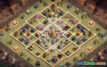 Top Copy Base Layouts for TH16 in Clash of Clans #53848
