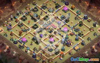 Top Copy Base Layouts for TH17 Clash of Clans #53324