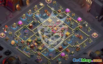 Top Copy Base Layouts for TH17 Clash of Clans #53401