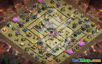 Top Copy Base Layouts for TH17 Clash of Clans #54014