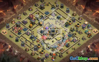 Top Copy Base Layouts for TH17 Clash of Clans #54193