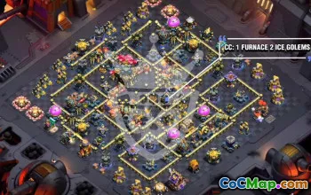 Top Copy Base Layouts for TH17 Clash of Clans #55823