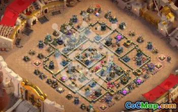 Top Copy Base Layouts for Th17 in Clash of Clans #55875
