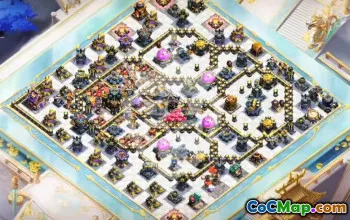 Top Copy Base Layouts for TH17 in CoC #53428