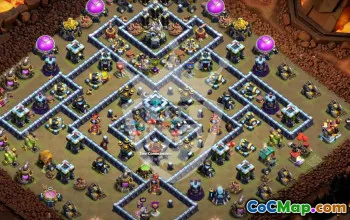 Top Copy Base Layouts for Town Hall 13 #54636