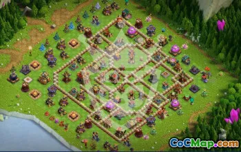 Top Copy Base Layouts for Town Hall 16 #54088