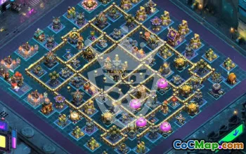 Top Copy Base Layouts for Town Hall 17 #53048