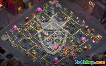 Top Copy Base Layouts for Town Hall 17 #54139