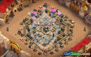 Top Copy Base Layouts for Town Hall 17 #54990