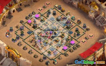 Top Copy Base Layouts for Town Hall 17 #55810