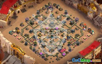 Top Copy Base Layouts for Town Hall 17 #55874